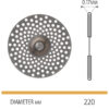 351-11-220 Astro-Flex Diamond Disc Diameter Chart