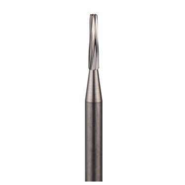 Flat-End Tapered Fissure Long Carbide Burs